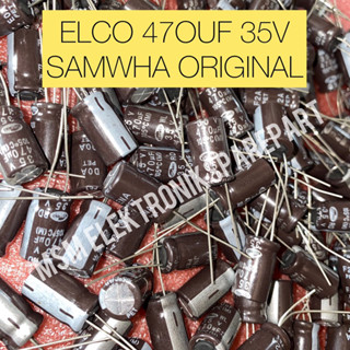 Elco 47OUF 35V SAMWHA ของแท้