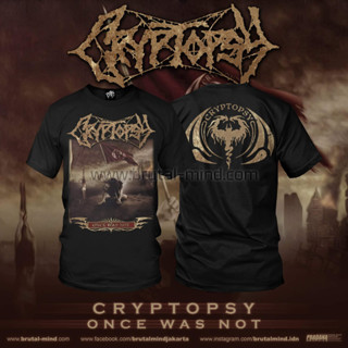 เสื้อยืด ลาย Cryptopsy - Once Was Not