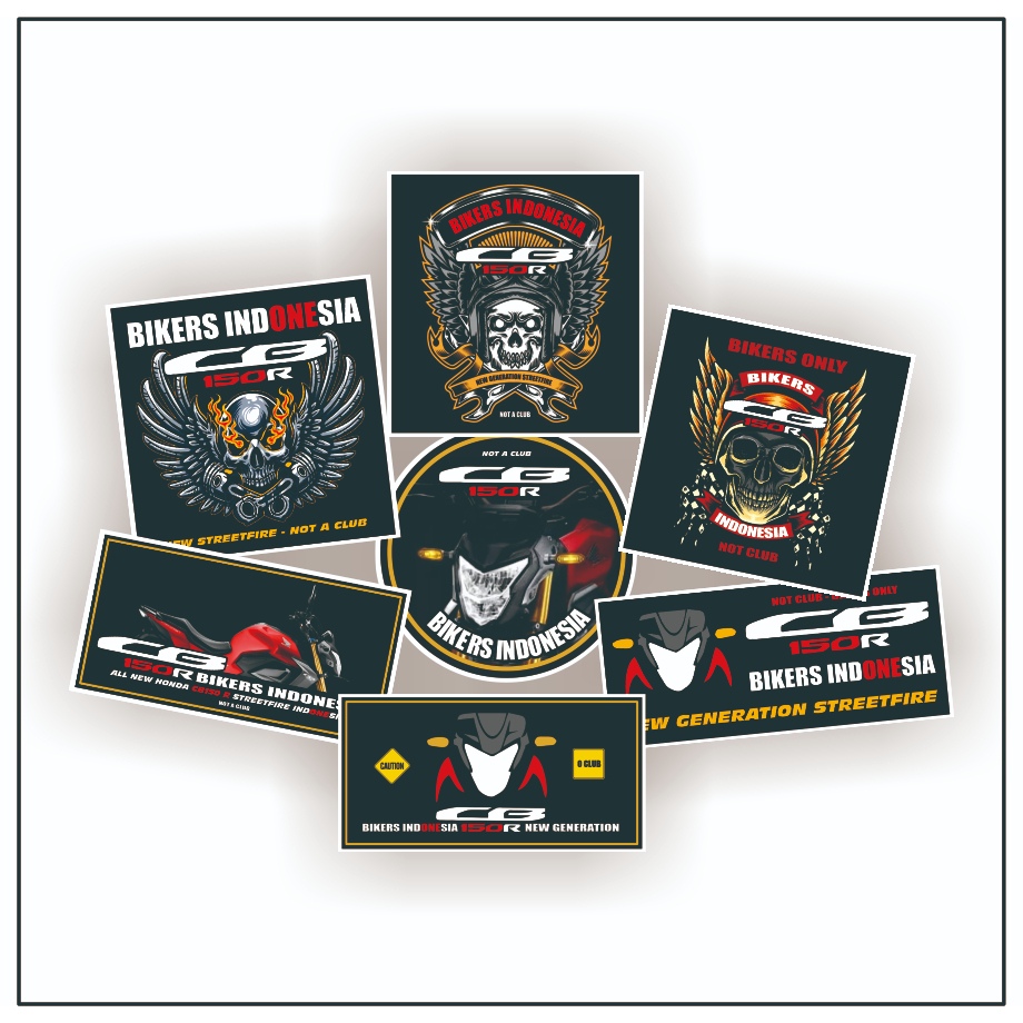 ใหม่ cb150 r สติ๊กเกอร์ Streetfire/honda cb150r Streetfire สติ๊กเกอร์ทัวร์ริ่งใหม่