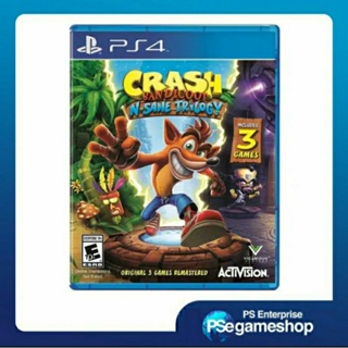 แผ่นเกมส์ Ps4 Crash Bandicoot N. Sane Trilogy (R1 / อังกฤษ)