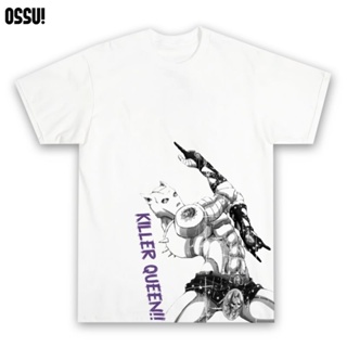 Aftereight.id - STREETWEAR อะนิเมะ JOJO BIZARRE ADVENTURE STAND KILLER QUEEN KIRA YOSHIKAGE | เสื้อยืดเพื่อความสวยงาม