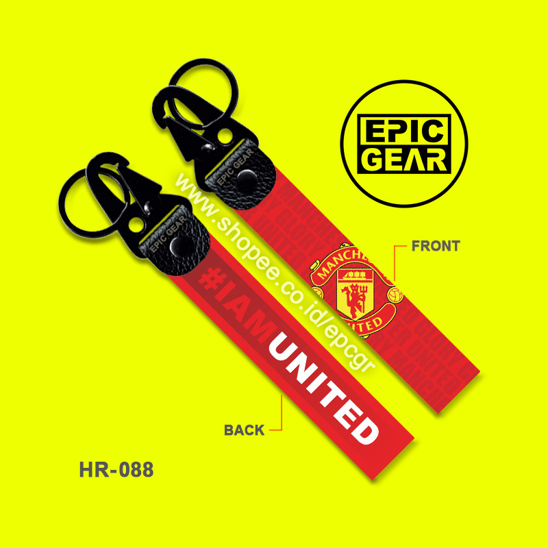 GANTUNGAN คุณภาพสูง MANCHESTER UNITED LOGO KEYCHAIN PREMIUM KEYCHAIN MU MOTORCYCLE CAR GLORY MAN UTD RED DEVILS FOOTBALL CLUB TEAM PREMIER CHAMPIONS CR7 BROAGUE พวงกุญแจแท็ก