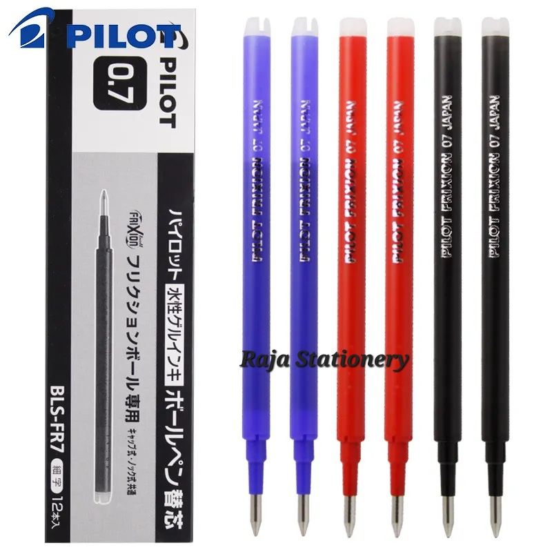 PILOT PEN FRIXION REFILL 0.5 0.7 ERASABLE / REFILL FRIXION PILOT PEN CAN BE ERASED
