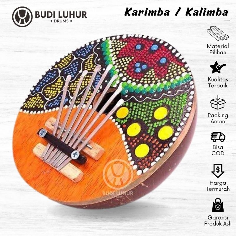 เครื่องดนตรีคาลิมบา Picked Karimba Finger Piano Toy เสียงดัง