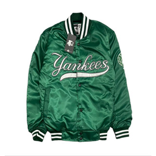 เสื้อแจ็กเก็ต YANKEES สีเขียว ทนทาน