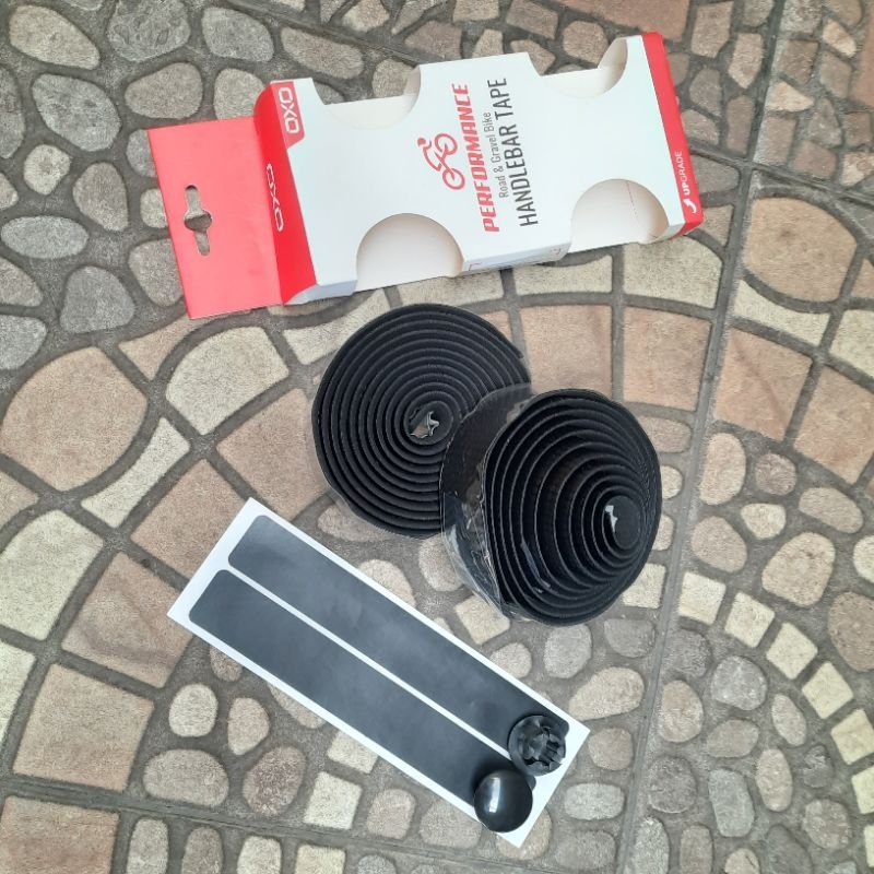 OXO HANDLE BAR TAPE - OXO BLACK PU 75 BICYCLE BARTAPE