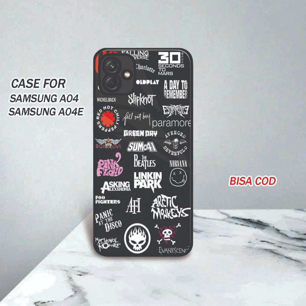 เคส Samsung A04 Hp - เคส Samsung A04E Hp - เคสแข็งล่าสุด - ซิลิโคน - เคสหรู - Samsung Hp Softcase - 