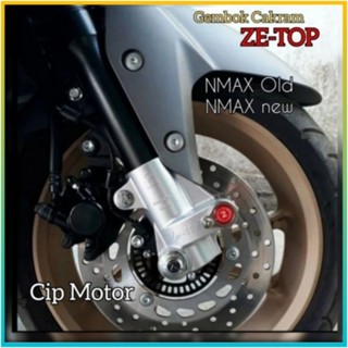 Zetop Nmax แม่กุญแจแผ่นดิสก์ แบบเก่าใหม่