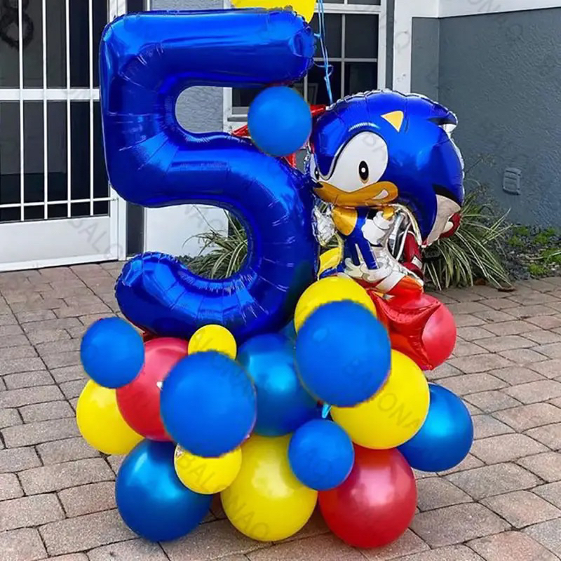 SUPER SONIC STANDING BALLOON PACKAGE