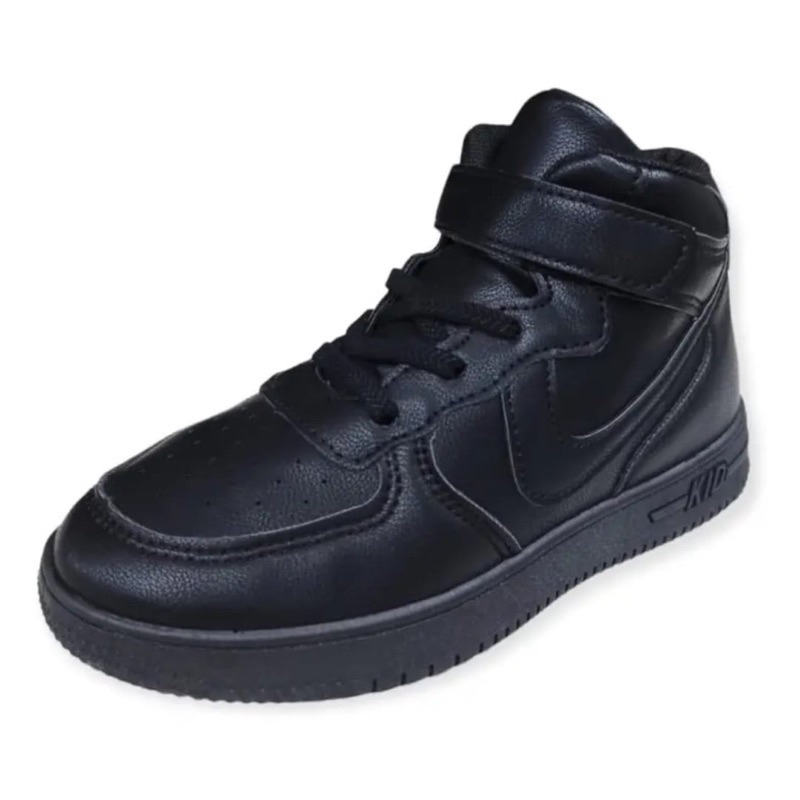 Hitam รองเท้า Jordan สีดําธรรมดาสําหรับเด็ก