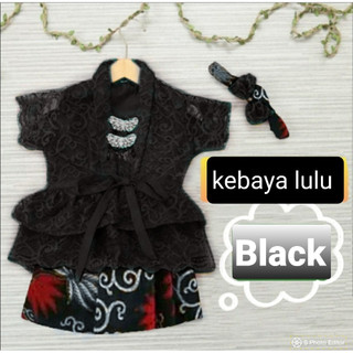 Kebaya Anak Perempuan Kutubaru Setelan Baju Brukat Modern Wisuda Encim Anak TK SD PAUD One Set Baju Pesta Brokat Kondangan Anak Cewek Baju Adat Bali Kalimantan Jawa Sumatra 17 Agustus Seragam Hari Kartini Day Rok Batik Kebayak Bayi Balita Mewah Murah
