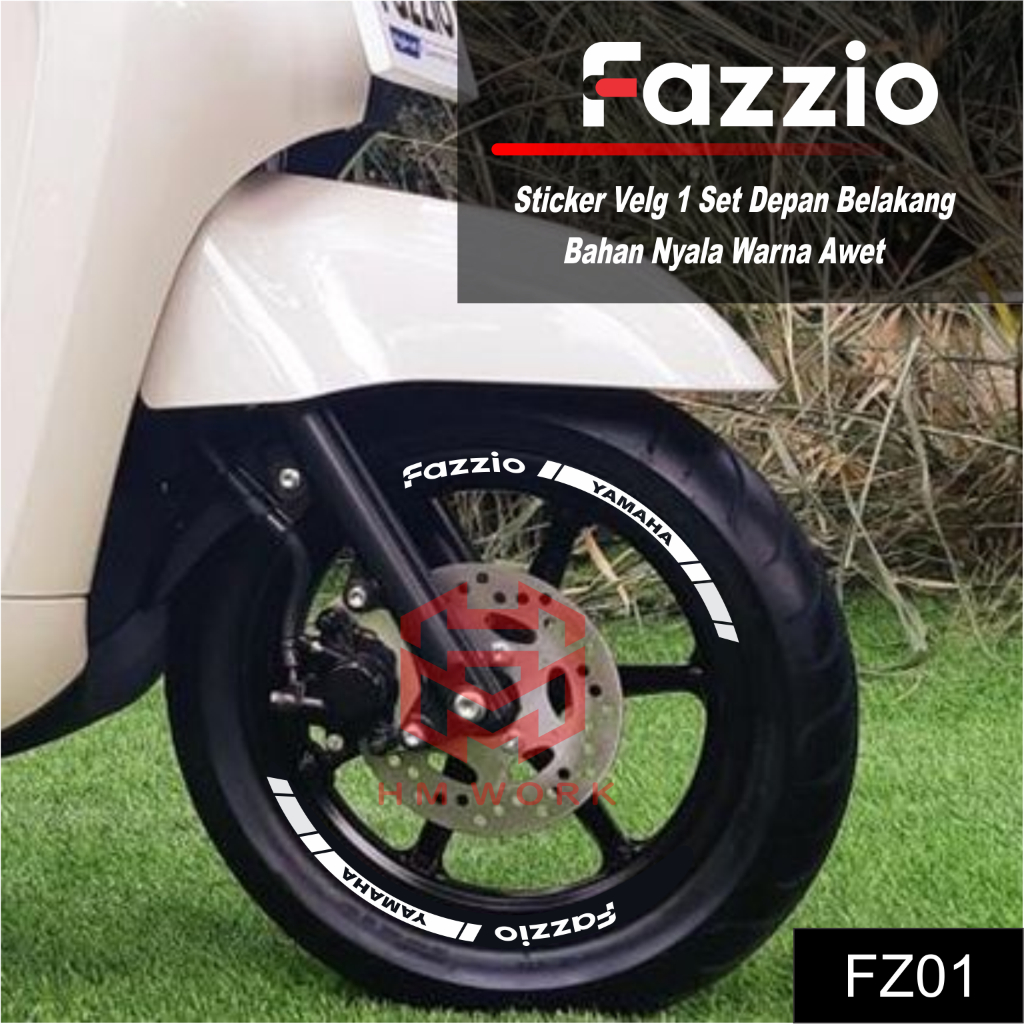 สติ๊กเกอร์ Fazzio FZ01 VELG