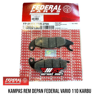 ผ้าเบรคหน้า Vario 110carb CRF 150 FP-06455-KVB-2700