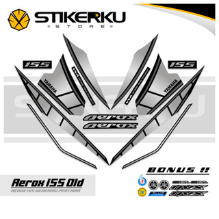 สติกเกอร์ AEROX 155-155-155-155-VVA AEROX 155-VVA STICKER AEROX 155-VVA STICKER STOCK DECAL LIST POLET Stickerkustore