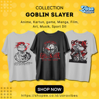 เสื้อยืด พิมพ์ลาย Goblin Slayer