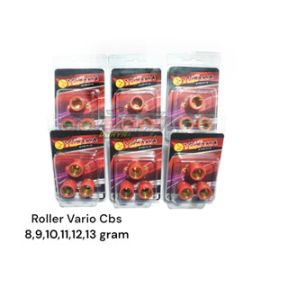 ลูกกลิ้ง Vario Cbs Roller Vario Cbs Vario 125 150 Fi Led Skywave Skydrive Spin 125 8 9 10 11 12 13 กรัม Roller Genio Pcx 150 Beat New 2020 3 ชิ้น]