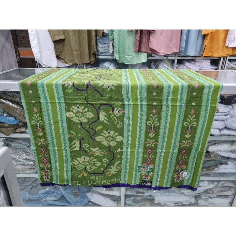 Al Multazam ผ้าซิ่นทอด้วยดอกไม้ผ้าไหมนูน Motif 30% Mesres