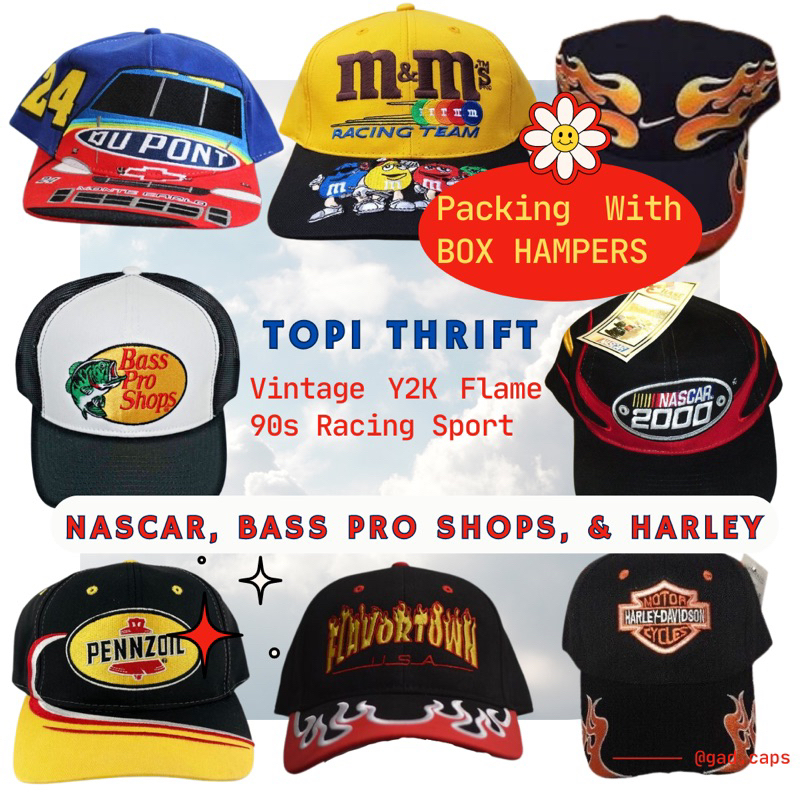 คอลเลกชันของนาสคาร์, BASS Pro SHOPS, & Harley / BASS Pro SHOPS / BPS / หมวก Harley Davidson / หมวกแข