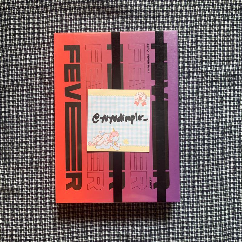 อัลบั้มไดอารี่ Ateez Fever 1 เท่านั้น