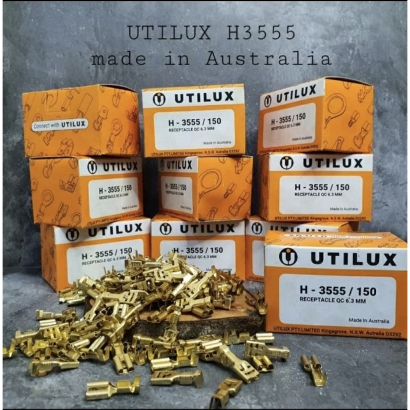 ขายปลีก Utilux H-3555 ขั้วแบน 1 ชิ้น