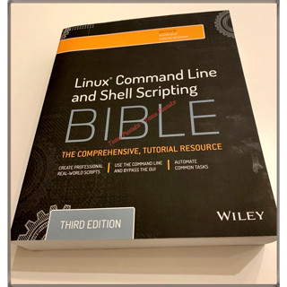 Richard Blums Book - Linux Command Line and Shell Scripting Bible-Wiley Third Edition 2015 - ภาษาอังกฤษ