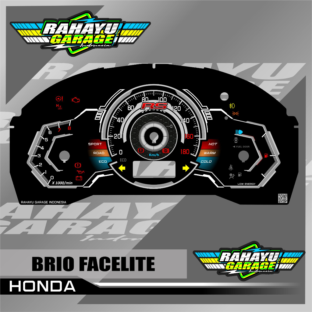 แผงวัดความเร็ว Brio และ Mobilio facelite แบบกําหนดเอง Brio และ Mobilio facelite มาตรวัดความเร็ว