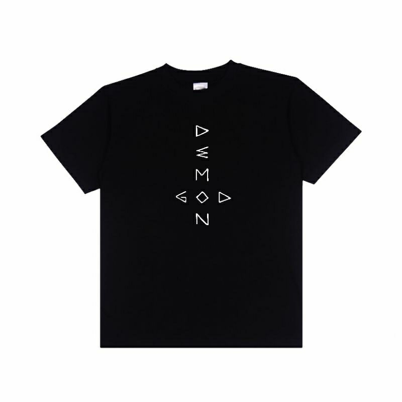 เสื้อยืด DEMONGOD SATAN เสื้อผ้า SATA สําหรับผู้ชายและผู้หญิง