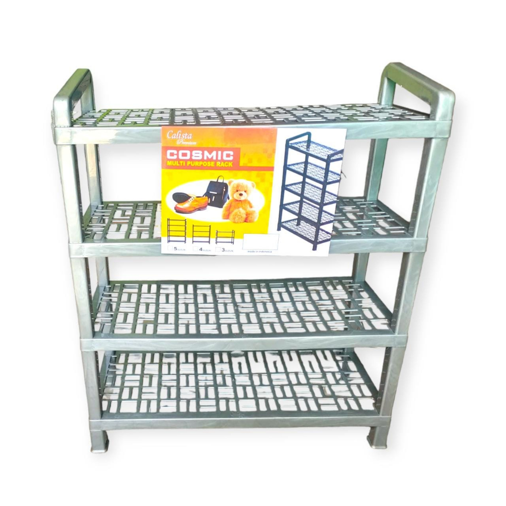 COSMIC SHOE RACK 3 TIER / 4 TIER CALISTA PREMIUM