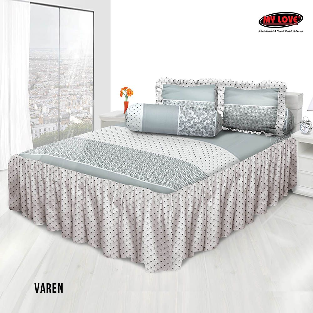 MYLOVE BED SHEET ขนาด 160X200 พร้อม TASSELS