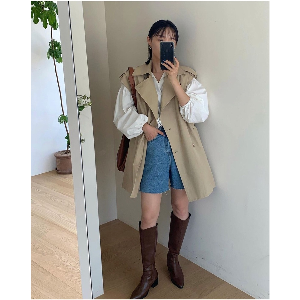 CURATED CLOSET ARAYA TRENCH VEST