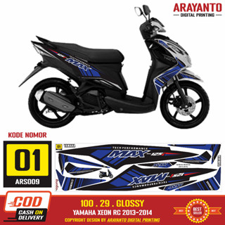 พร้อมส่ง สติกเกอร์ติดตกแต่ง สําหรับ Yamaha Xeon RC 2013-2014 ARS009 MAX Doff