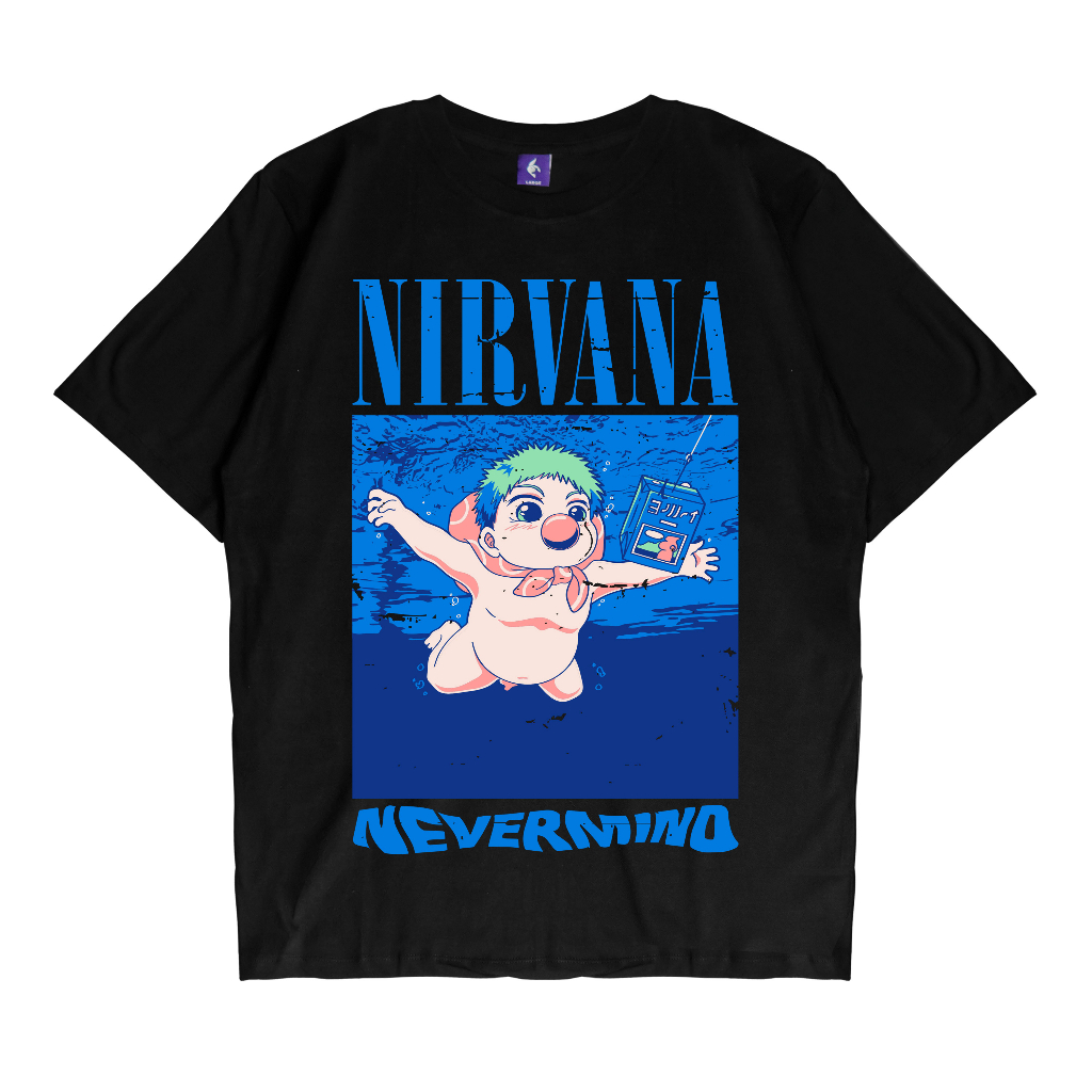 เสื้อยืดวง KIZARU NIRVANA BEELZEBUB