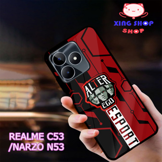 [SP51] Realme C53 เคสมันวาว| Realme NARZO N53 | เคสร่วมสมัย คุณภาพดี | Xing ทุกร้าน| Alterego MOTIF