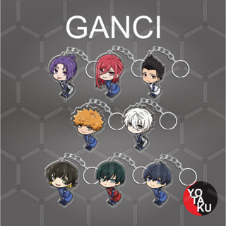 พวงกุญแจอะคริลิค ลายการ์ตูนอนิเมะ Ganci GC272 Series 8yotakushop สีฟ้า