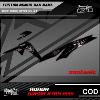 ใหม่ STRIPPING HONDA SUPRA X125 รองเท้าผ้าใบ ลําลอง สําหรับสตรี