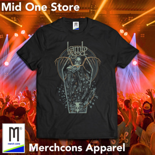 M261/kaos BAND LAMB OF GOD TAG MERCHCONS ขนาดภายนอก / KAOS Music DISTRO