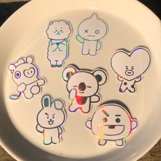 สติกเกอร์โฮโลแกรม Bt21