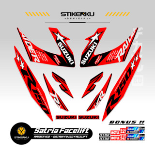 สติกเกอร์ SATRIA Fu150 3rd MOTIF STICKER RAIDER 150 REBORN F150 พร้อมส่ง สําหรับตกแต่ง