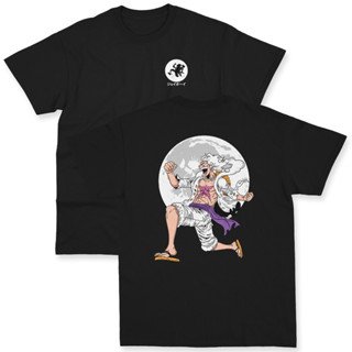 เสื้อยืด พิมพ์ลายอนิเมะวันพีช Luffy JOYBOY GEAR 5th สไตล์ญี่ปุ่น