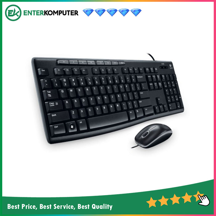 Logitech Classic MK200 USB Plus Optical USB