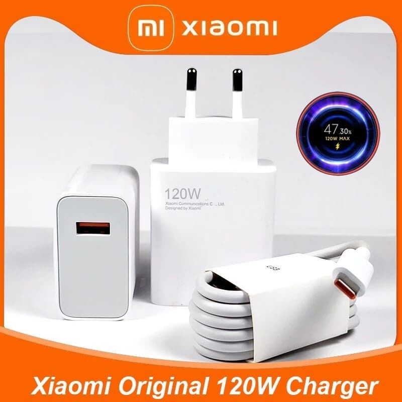 สายชาร์จ Casan Xiaomi 120W Turbo Max สายชาร์จ Usb ของแท้ 100% Type C