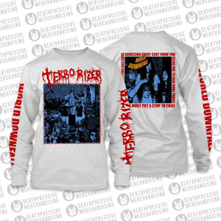 เสื้อแขนยาว TERRORIZER - World Downfall (สีขาว)