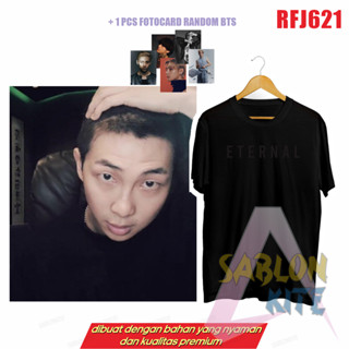 Rfj621 เสื้อยืด ลาย Kpop Kim namjoon Rm ternal+fotocard