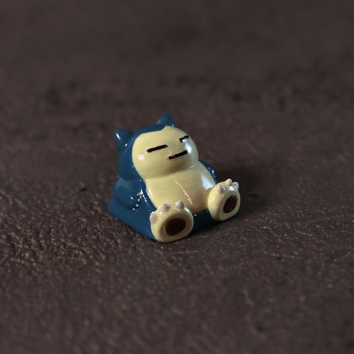 Snorlax keycap pokemon artisan keycaps nintendo pocket monster kabigon