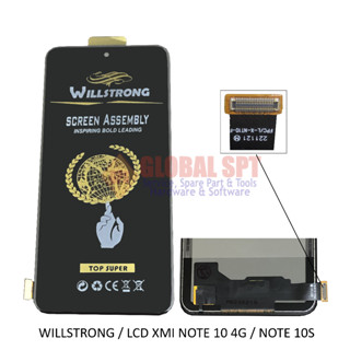 Willstrong หน้าจอสัมผัส lcd สําหรับ XIAOMI REDMINOTE 10 4G NOTE 10S NOTE10 4G