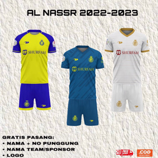 ใหม่ล่าสุด AL NASSR FC ชุดพรีเมี่ยม 2022-2023