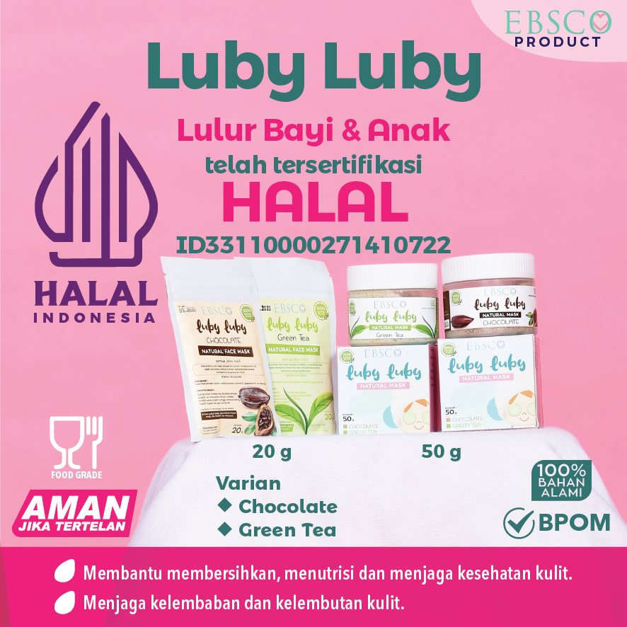 BABY MASK FOR CHILDREN AND PREGNANT WOMEN BREASTFEEDING NATURAL FACE MASK LUBY LUBY EBSCO