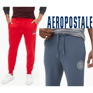 AEROPOSTALE  กางเกงวอร์มขายาว ผ้าฝ้าย คุณภาพสูง สําหรับผู้ชาย