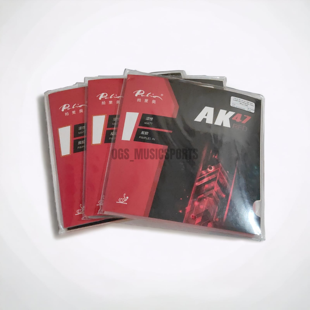 Palio AK-47 40+ RED max - ยางปิงปอง