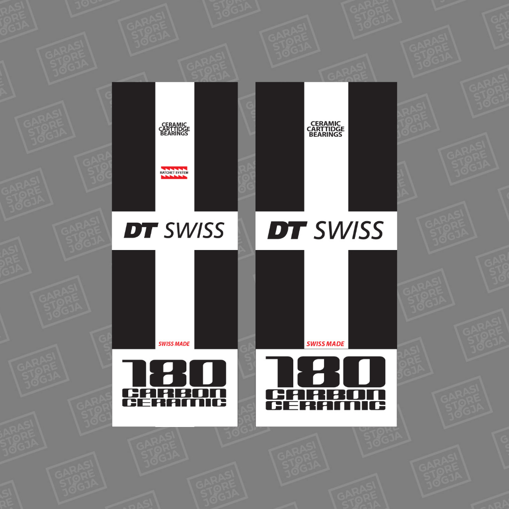 รูปลอกสติ๊กเกอร์ฮับเซรามิกคาร์บอน Swiss DT 180